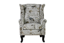 Load image into Gallery viewer, TNC Wing Chair, 2199S Birdsong
