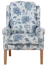 Load image into Gallery viewer, TNC Ergonomic High Back Wing Chair and Ottoman - Light Blue
