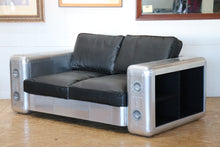 Load image into Gallery viewer, TNC 3+2 Lounge Suite, Top Grain Leather and Aluminum
