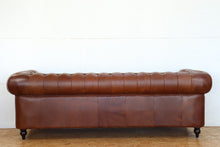 Load image into Gallery viewer, TNC 3-Seater Chesterfield Sofa, Top Grain Leather

