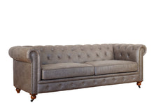 Load image into Gallery viewer, TNC Chesterfield 3 Seater Sofa, Vintage Grey
