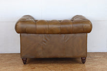 Load image into Gallery viewer, TNC Single Seater Chesterfield Sofa, Genuine Leather
