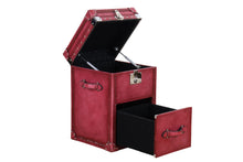 Load image into Gallery viewer, TNC Leather Trunk Cabinet, 1 Drawer
