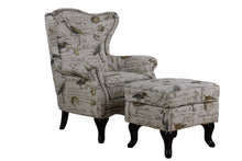 Load image into Gallery viewer, TNC Wing Chair, 2222 Birdsong
