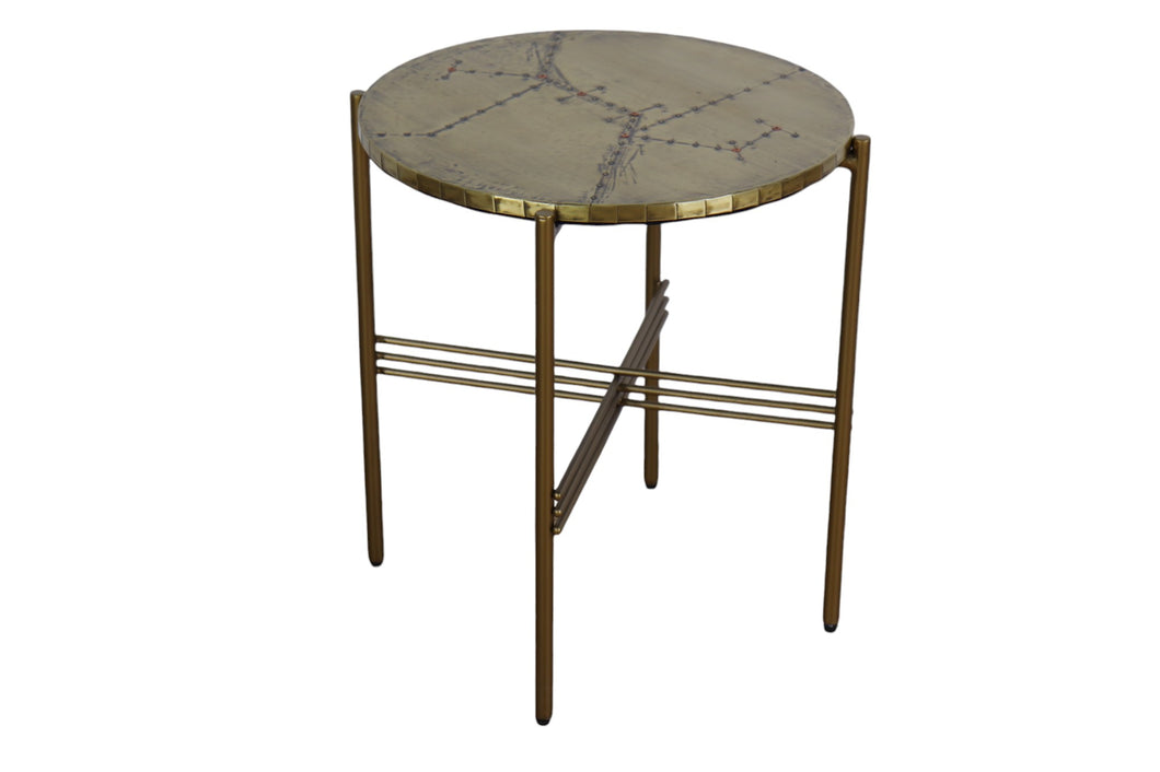 TNC Copper Side Table, AT166M