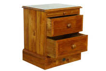 Load image into Gallery viewer, Town &amp; Country Bedside Cabinet , Solid NZ Rimu
