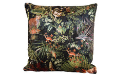 Load image into Gallery viewer, TNC Green Jungle Large Patchwork Cushion, 103C
