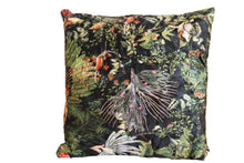 Load image into Gallery viewer, TNC Green Jungle Large Patchwork Cushion, 103C
