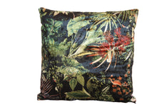 Load image into Gallery viewer, TNC Green Jungle Large Patchwork Cushion, 103C
