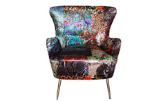 Load image into Gallery viewer, TNC Patchwork Accent Chair 2393-2, 55D
