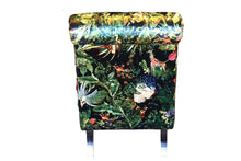 Load image into Gallery viewer, TNC Green Jungle Patchwork Chaise Chair, 828-103C
