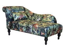 Load image into Gallery viewer, TNC Green Jungle Patchwork Chaise Chair, 830-103C
