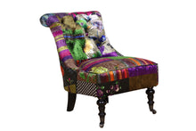 Load image into Gallery viewer, TNC Patchwork Bedroom Chair, 2295-88C
