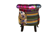 Load image into Gallery viewer, TNC Patchwork Bedroom Chair, 2295-88C
