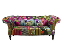 Load image into Gallery viewer, TNC Patchwork 2 Seater Sofa, 1120L-88C
