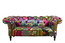 Load image into Gallery viewer, TNC Patchwork 2 Seater Sofa, 1120L-103C

