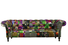 Load image into Gallery viewer, TNC Patchwork 3 Seater Sofa, 1120S-103C
