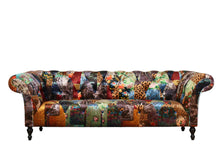 Load image into Gallery viewer, TNC Patchwork 3 Seater Sofa, 1120S-103C
