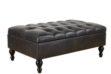 Load image into Gallery viewer, TNC Ottoman with Storage, 5050T Black
