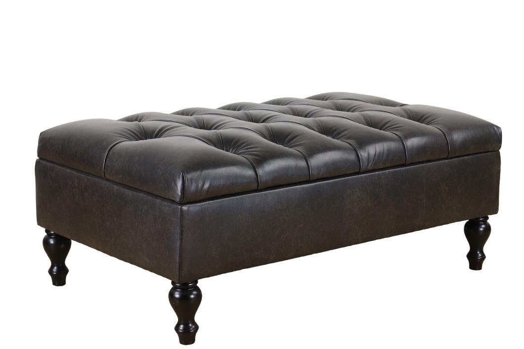 TNC Ottoman with Storage, 5050T Black