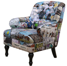Load image into Gallery viewer, TNC Patchwork Armchair, 2191-88C
