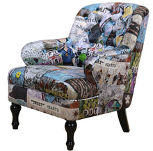 Load image into Gallery viewer, TNC Patchwork Armchair, 2191 55D
