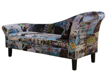 Load image into Gallery viewer, TNC Patchwork Chaise Chair,  815-76B
