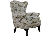 Load image into Gallery viewer, TNC Wing Chair 2222, Birdsong
