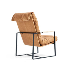 Load image into Gallery viewer, TNC Rasche Lounge Chair &amp; Ottoman, Top Grain Leather, C773+C773-O
