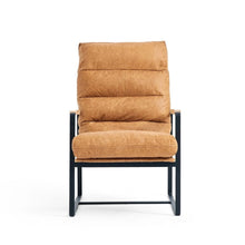 Load image into Gallery viewer, TNC Rasche Lounge Chair &amp; Ottoman, Top Grain Leather, C773+C773-O
