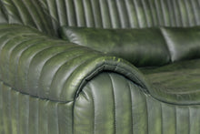 Load image into Gallery viewer, TNC Dark GreenTop Grain 2-Seater Leather Sofa
