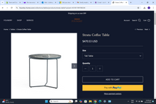 Load image into Gallery viewer, TNC Strata Side Table AT133M
