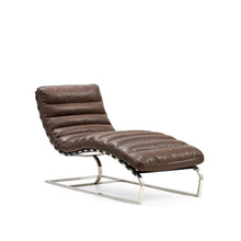 Load image into Gallery viewer, TNC Elms Chaise Lounge Chair, Top Grain Leather, AC136
