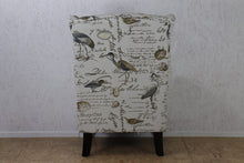 Load image into Gallery viewer, TNC Wing Chair, Birdsong 2199
