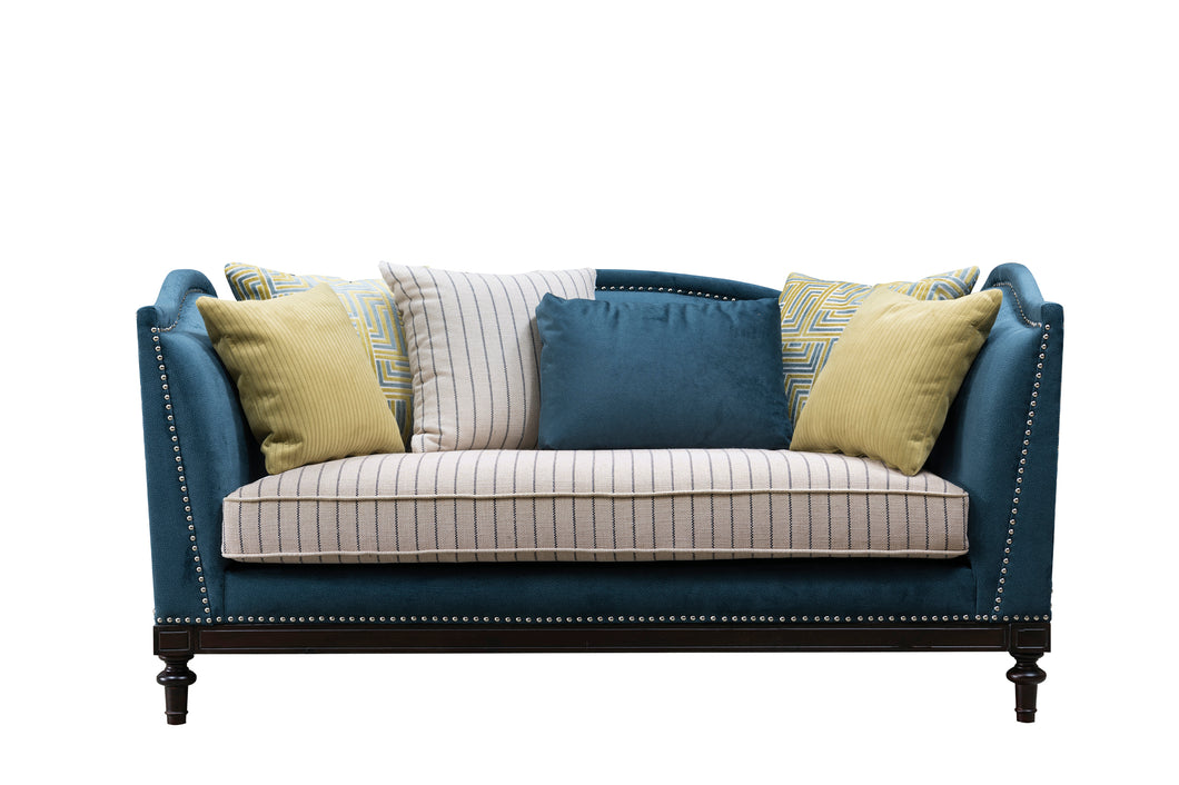 TNC 2 Seater Sofa, KS2160L, Blue