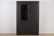 Load image into Gallery viewer, TNC Black Molise Bookcase with 2 Doors and 2 Drawers
