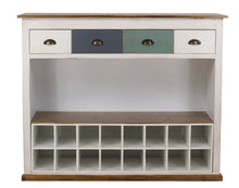 Load image into Gallery viewer, TNC  Bar Cabinet with 16 Wine Bottle Holders, Recycled Fir
