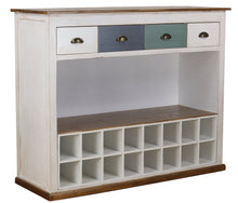 Load image into Gallery viewer, TNC  Bar Cabinet with 16 Wine Bottle Holders, Recycled Fir
