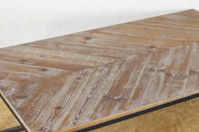 Load image into Gallery viewer, TNC Metal Frame Recycled Fir 1.2m Coffee Table
