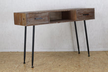 Load image into Gallery viewer, TNC Metal Legs Recycled Fir 1.2 m Hall Table
