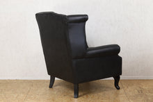 Load image into Gallery viewer, TNC Large Wing Chair, Black
