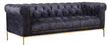 Load image into Gallery viewer, TNC Contemporary Chesterfield 2 Seater Sofa, Charcoal
