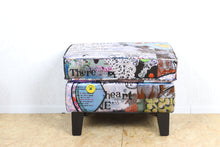 Load image into Gallery viewer, TNC Patchwork Ottoman 2125-O, 76B
