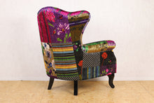 Load image into Gallery viewer, TNC Patchwork Wing Chair, 2222-88C
