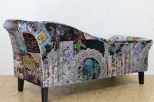 Load image into Gallery viewer, TNC Patchwork Chaise Chair,  815-76B
